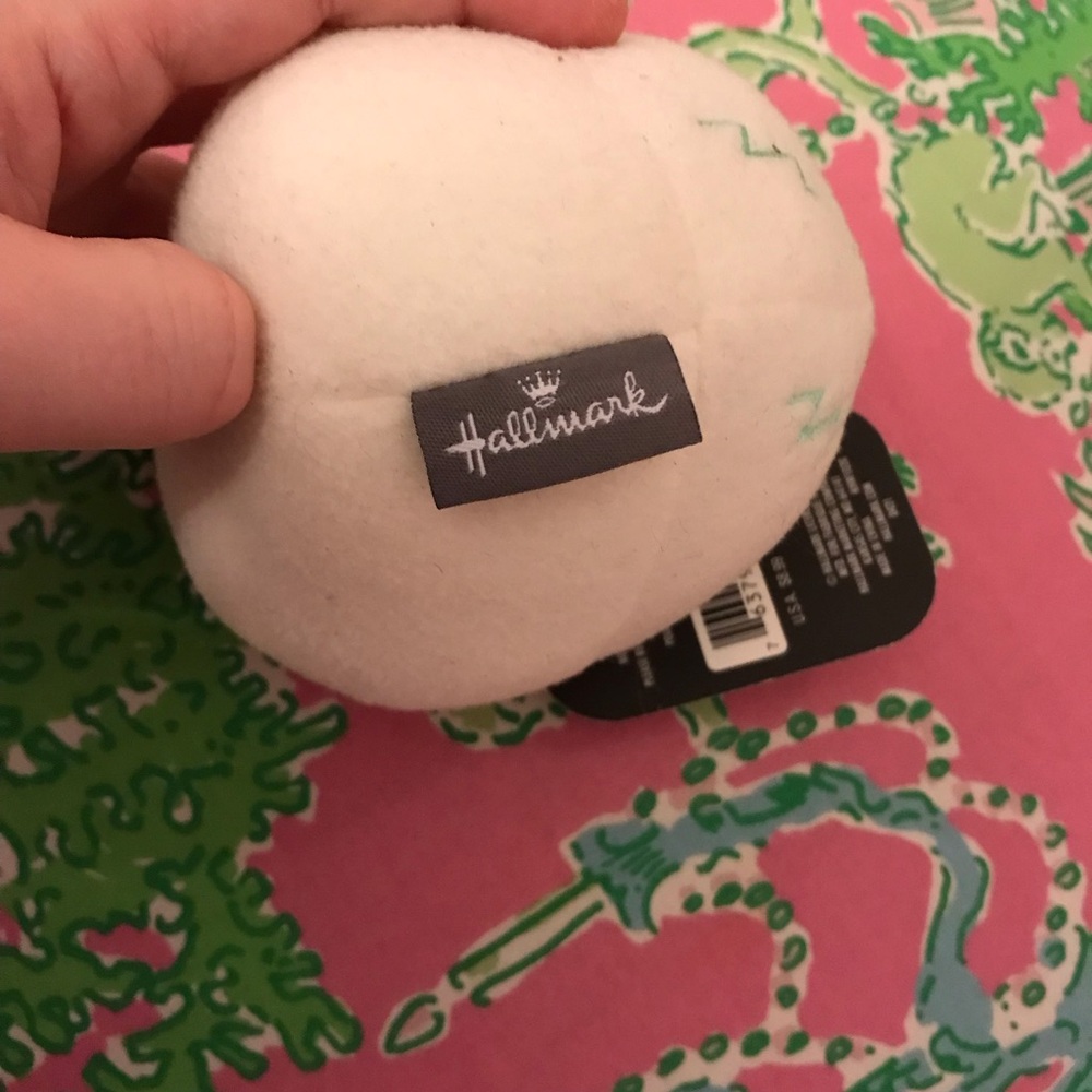 Hallmark Spooky Eyeball Plush with Green and Black Design - Picture 4 of 7